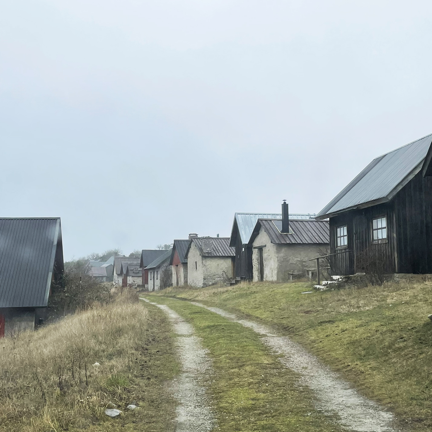 chatki rybackie na gotlandii